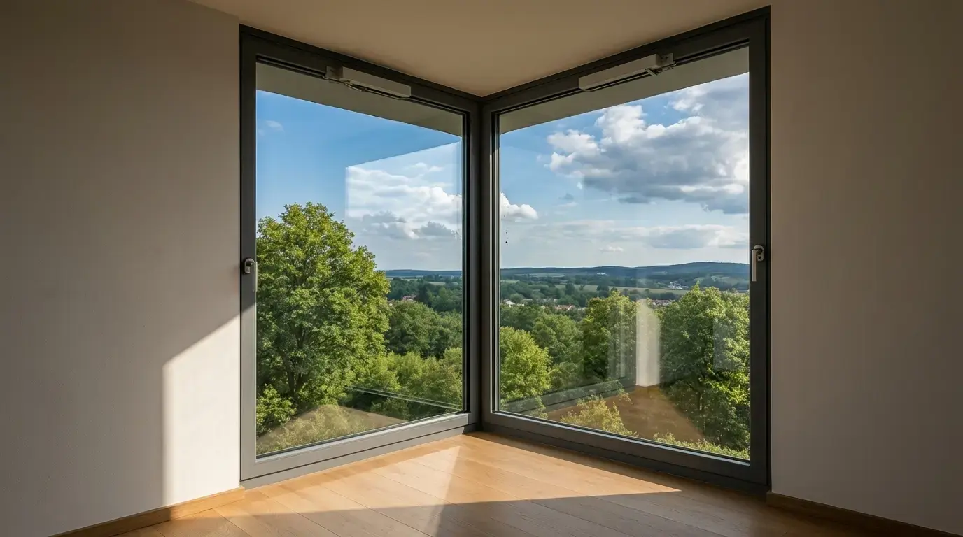 Алюминиевые окна с терморазрывом