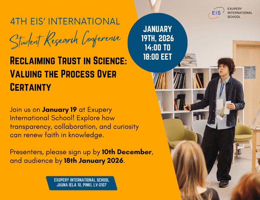 Student Research Conference at Exupery International School