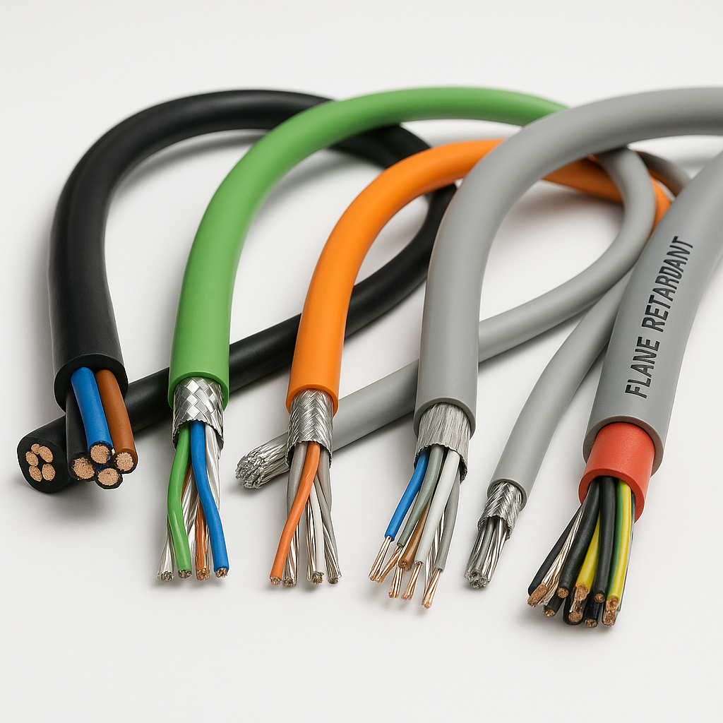 кабели для промышленной автоматизациии, интерфейсные кабели