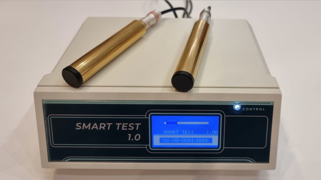 The Smart Test 1.0 device for corona (Covid-19) testing
