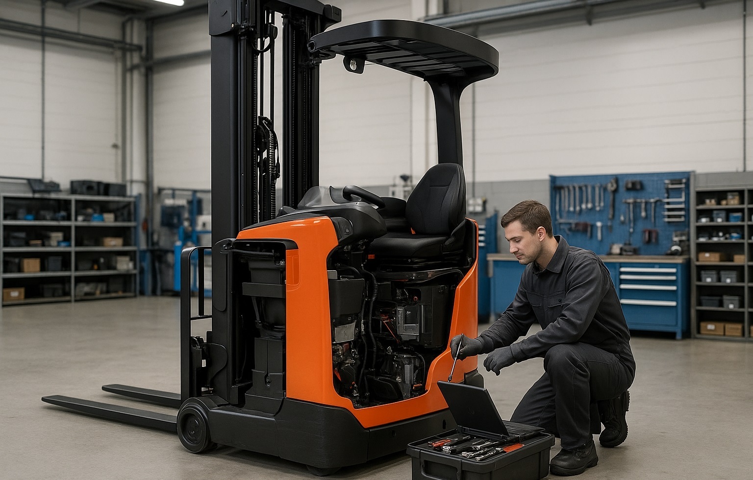 Ремонт ричтраков в Самаре - ремонт и обслуживание ричтраков для узких проходов, восстановление выдвижных мачт и телескопических систем