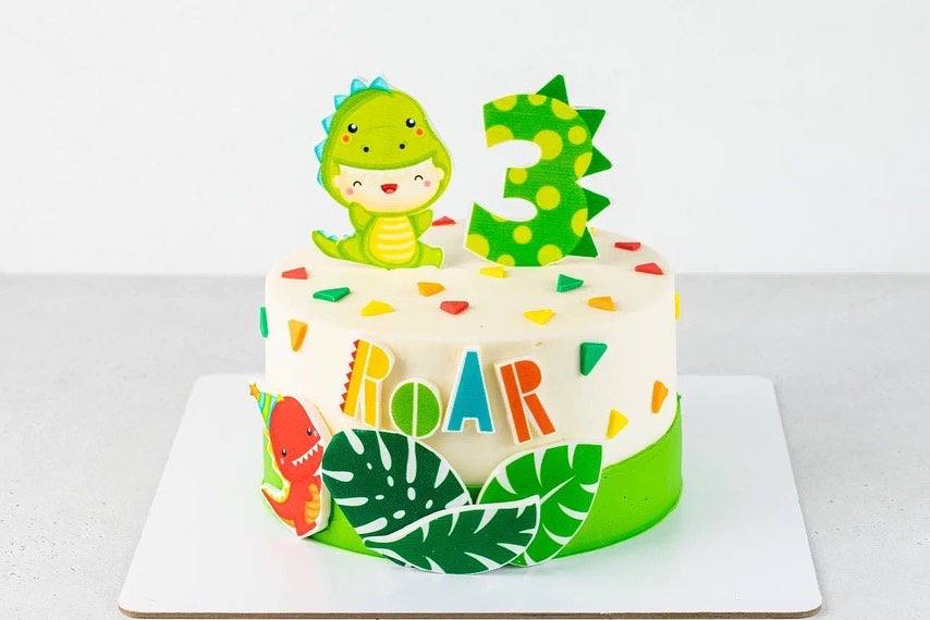 Торт "Динозавры"