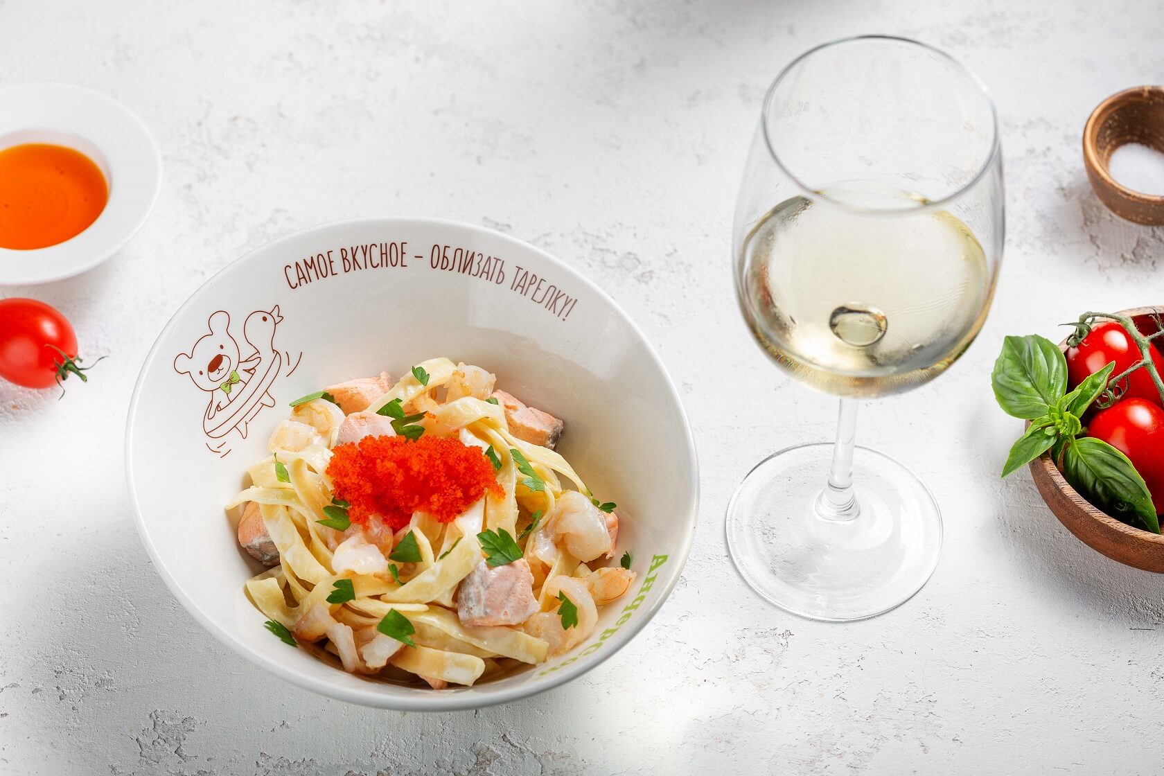 Взрослое и детское меню в кафе АндерСон Ярославль