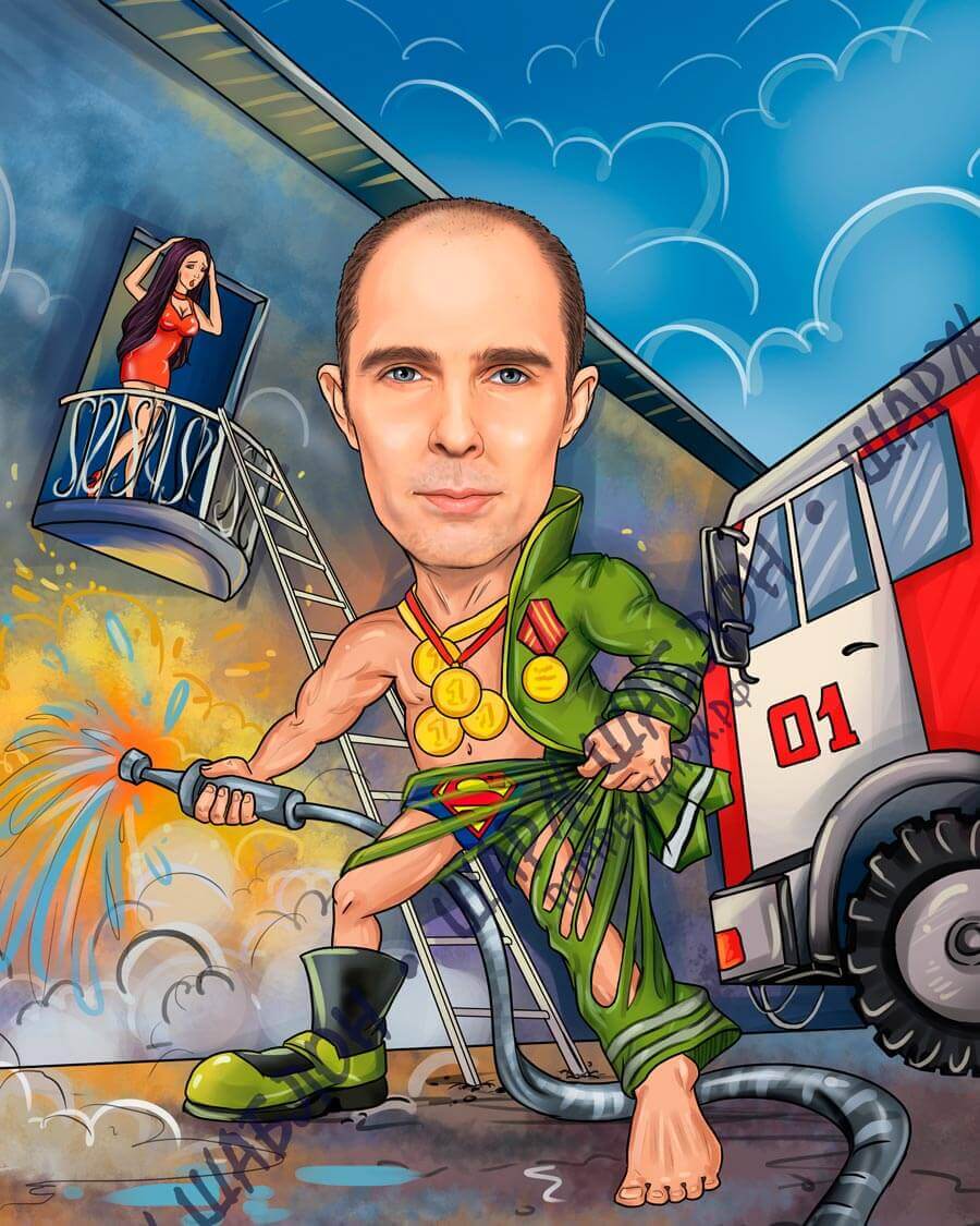 Где в питере рисуют шаржи