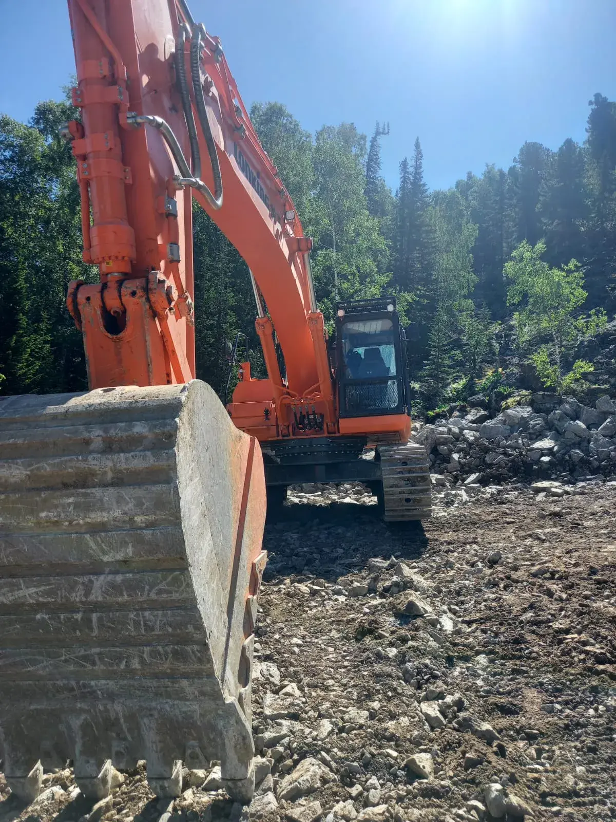 Гусеничный экскаватор LONKING CDM 6396