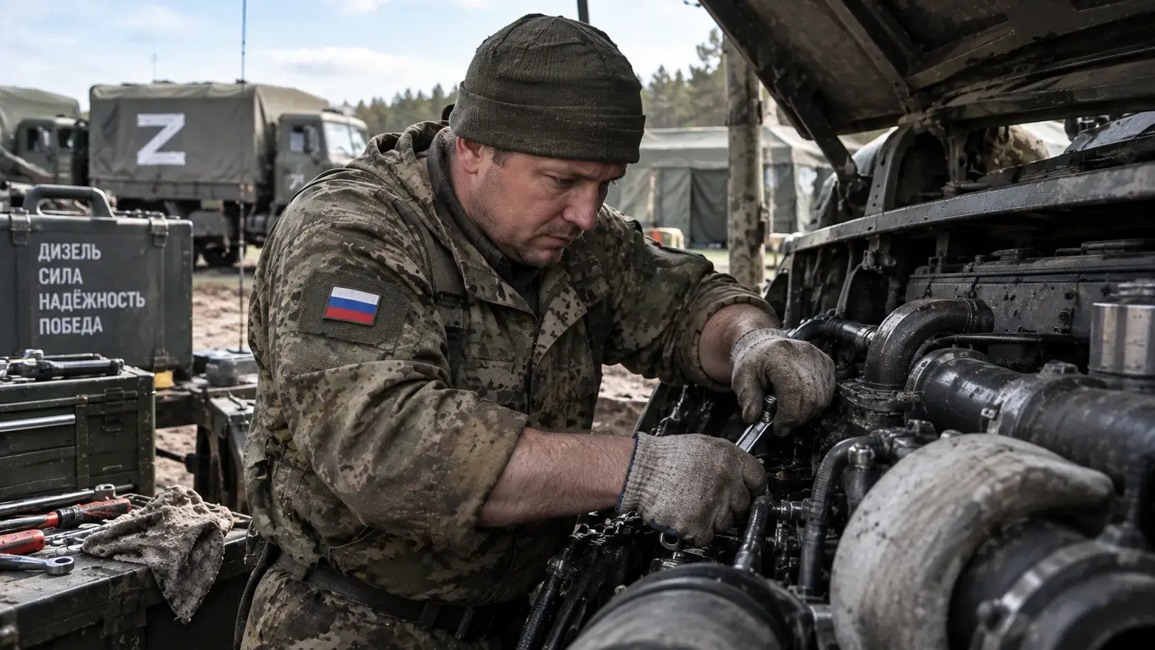Дизелист — ремонт дизельных двигателей военной техники
