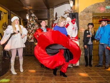 Заказать зимний корпоратив для сети магазинов