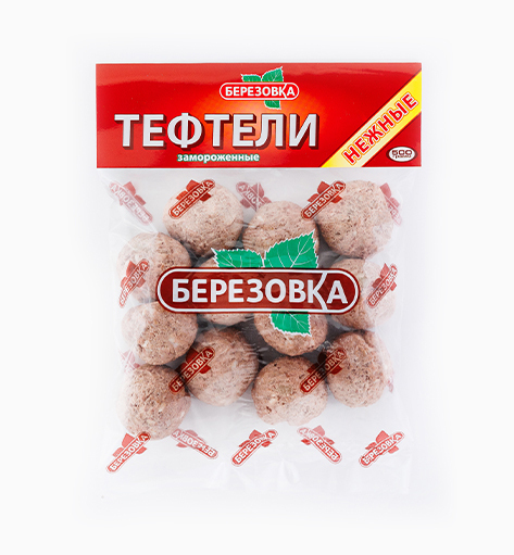 Тефтели «Нежные» от производителя Мерилен — замороженные полуфабрикаты, мясные тефтели из говядины и свинины. Упаковка: 500 гр.