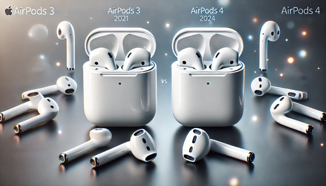 AirPods 3 vs AirPods 4 (2024)