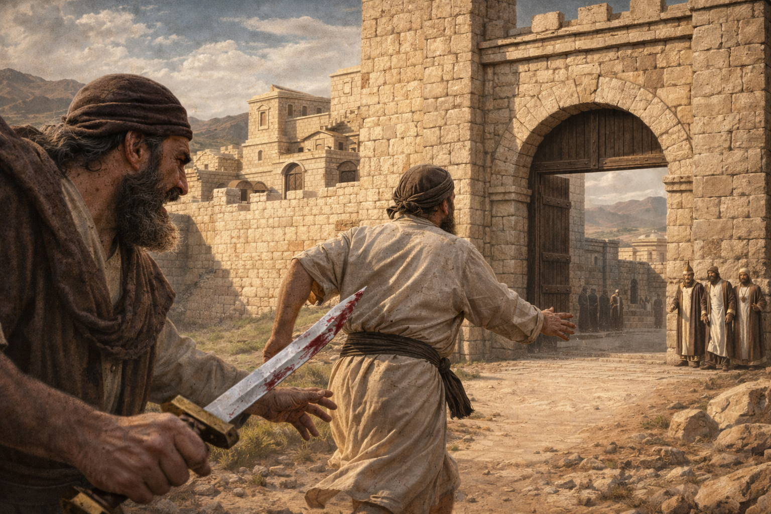 Глава Масей - Тора вводит понятие города-убежища и института кровной мести