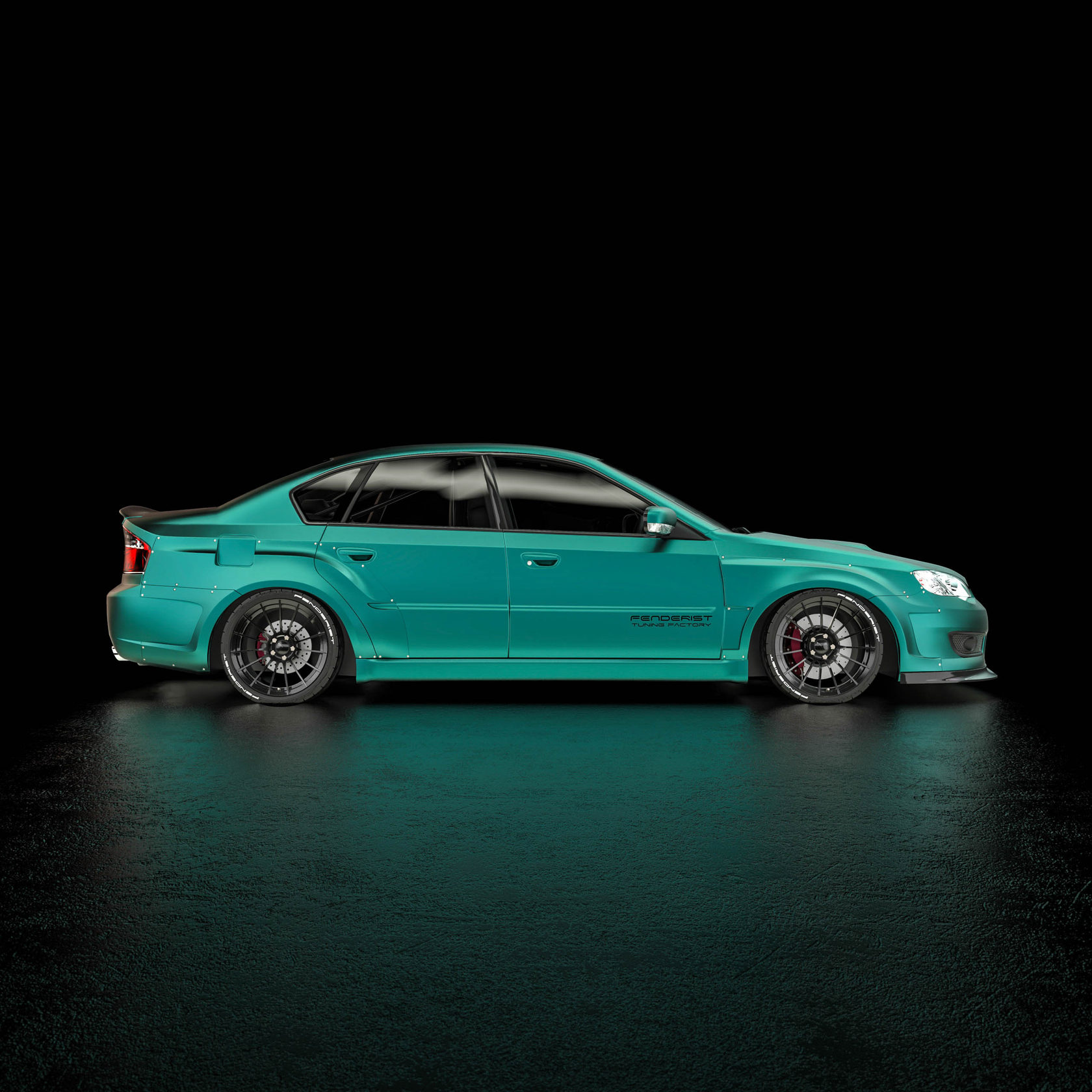 Fenderist обвес subaru