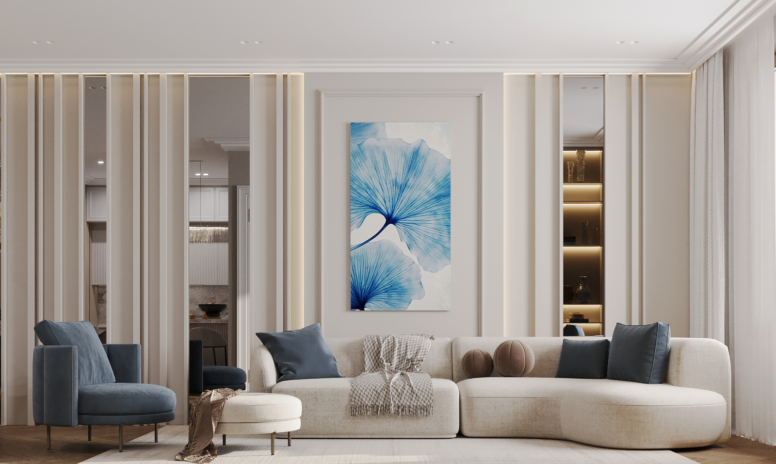 Премиальный жилой комплекс "Северная корона". Дизайн-проект квартиры 110 кв.м. студия дизайна интерьеров StartDesign