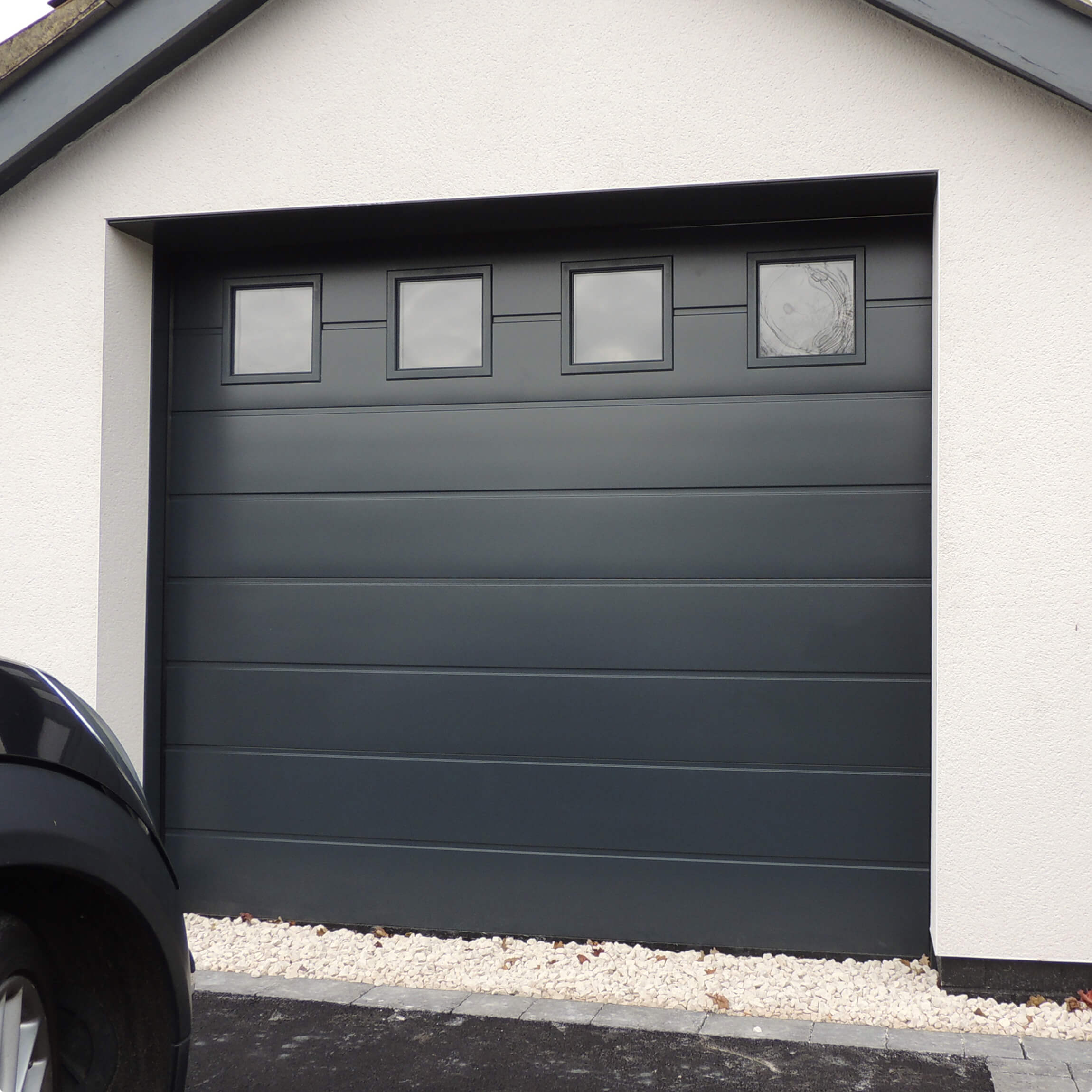 Окна и панорамные панели для гаражных ворот, купить в Санкт-Петербурге и Лен. области — ONGate