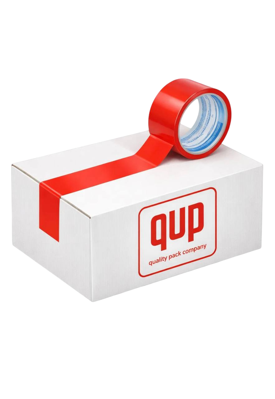 Гофрокороб с клейкой лентой - подарок от QUP-COMPANY