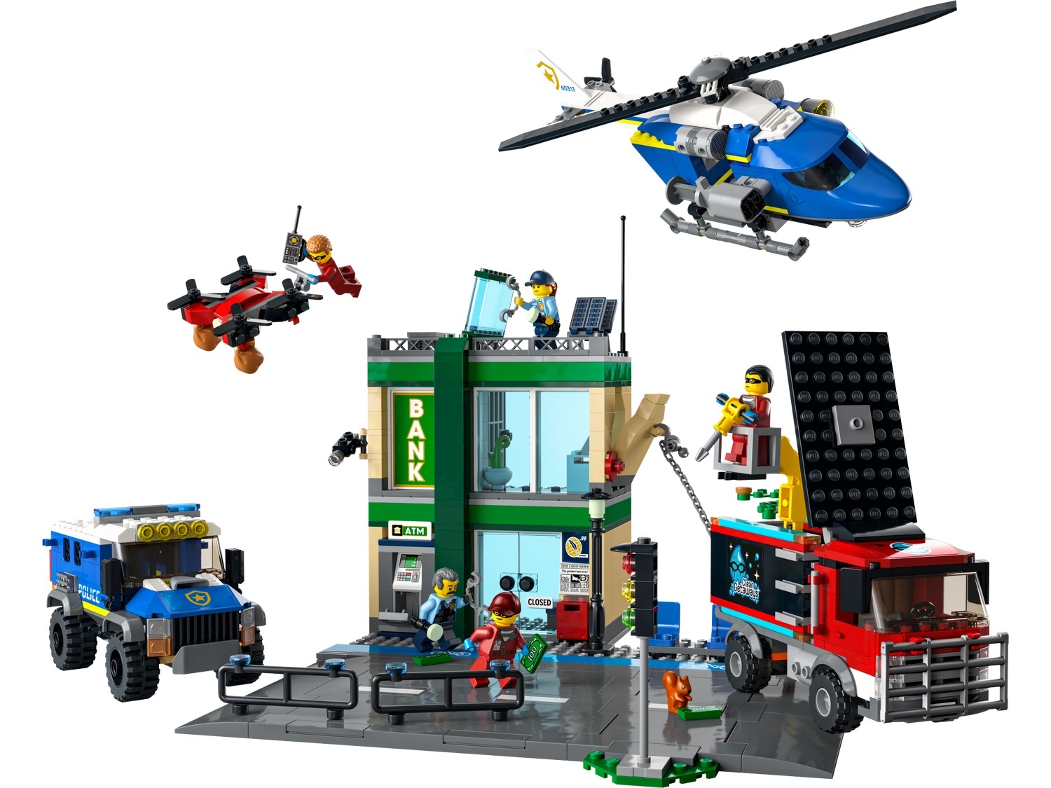 Velký dárkový rádce - LEGO® City 60317 Policejní honička v bance