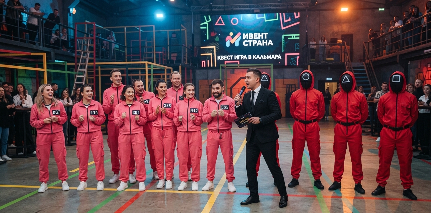 Квест Игра в кальмара