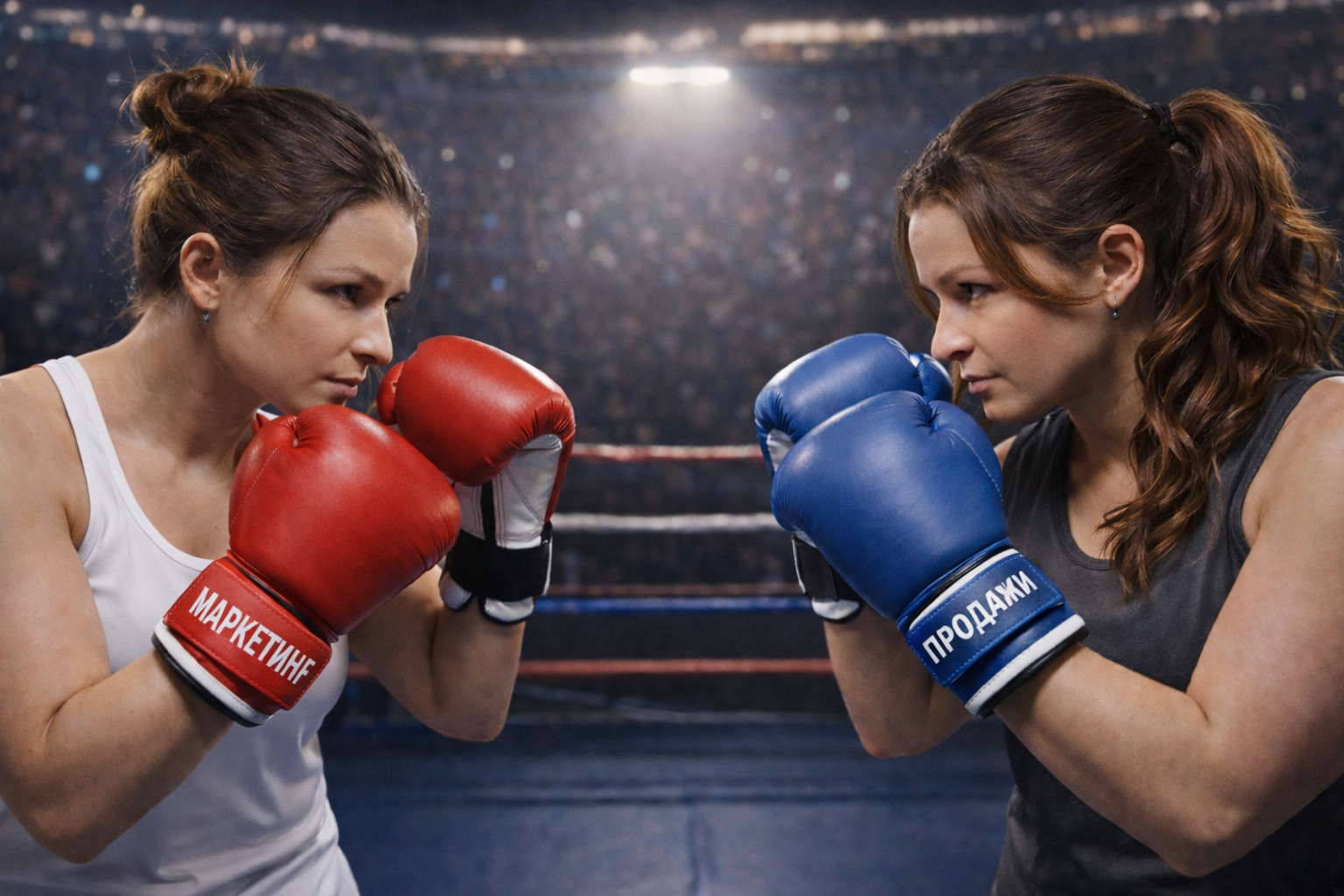 маркетинг против продаж