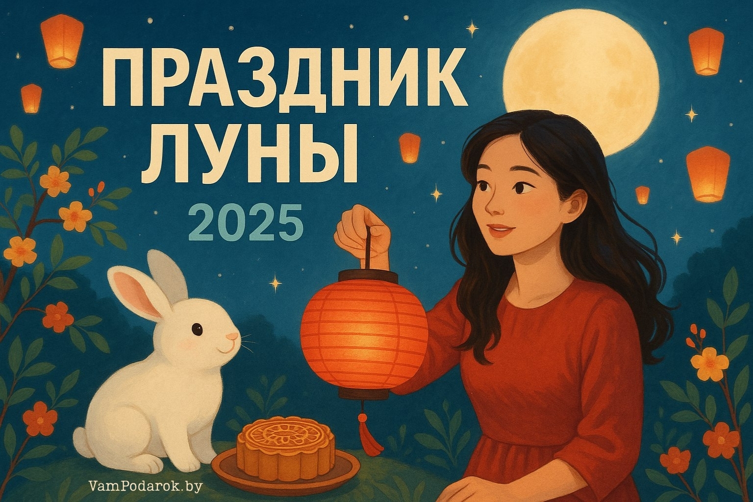 Праздник Луны 2025 (Праздник середины осени): история, традиции и лучшие идеи подарков