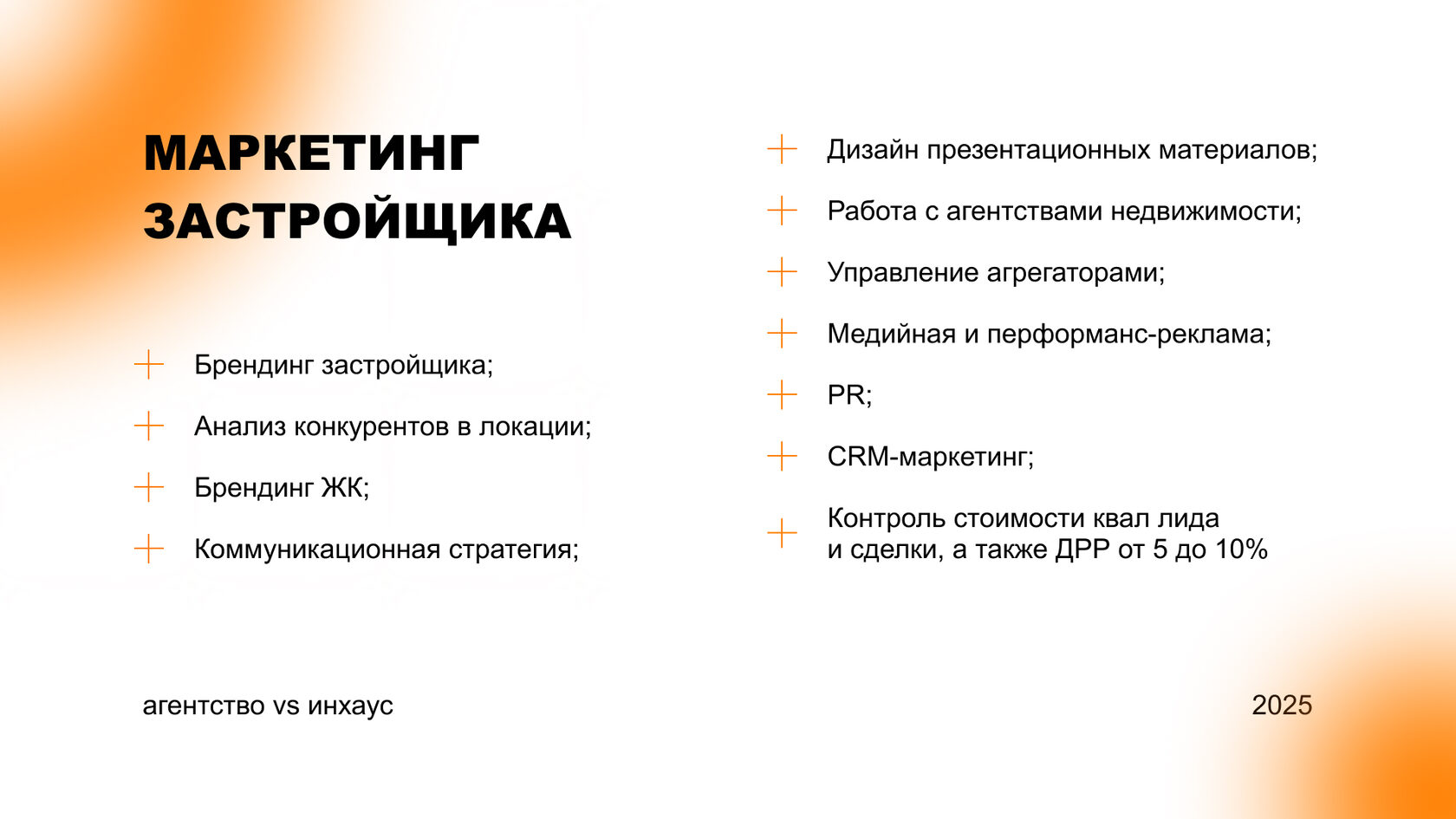Маркетинг застройщика и жилого комплекса