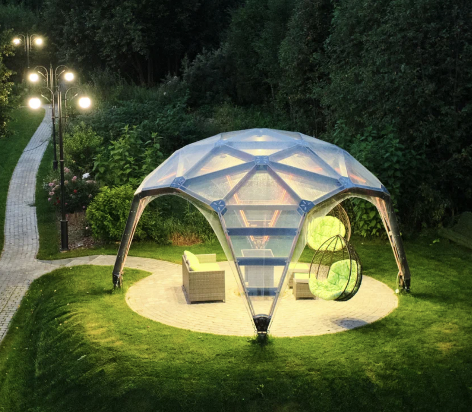 купольные беседки красноярск