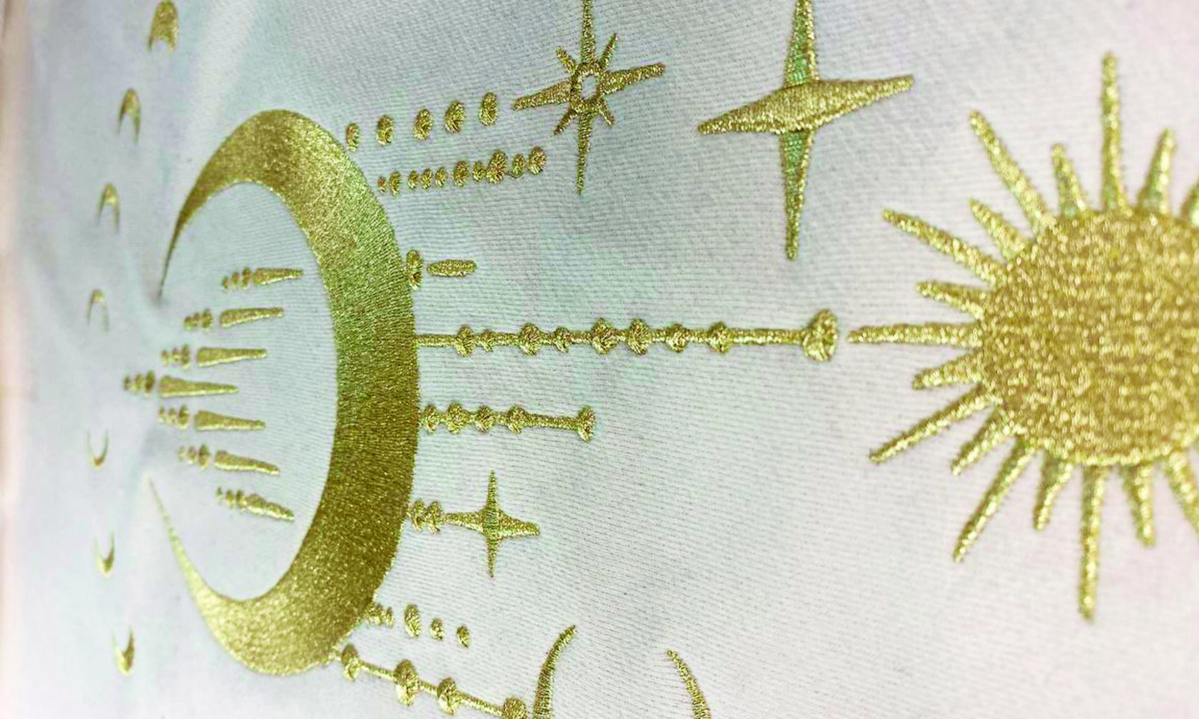 Вышивка металлизированной нитью