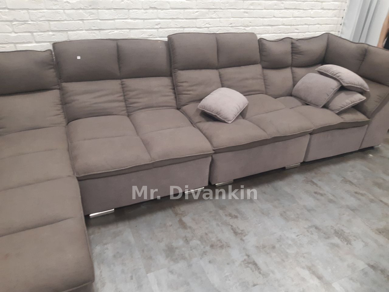 Модульный диван: до перетяжки — Mr. Divankin