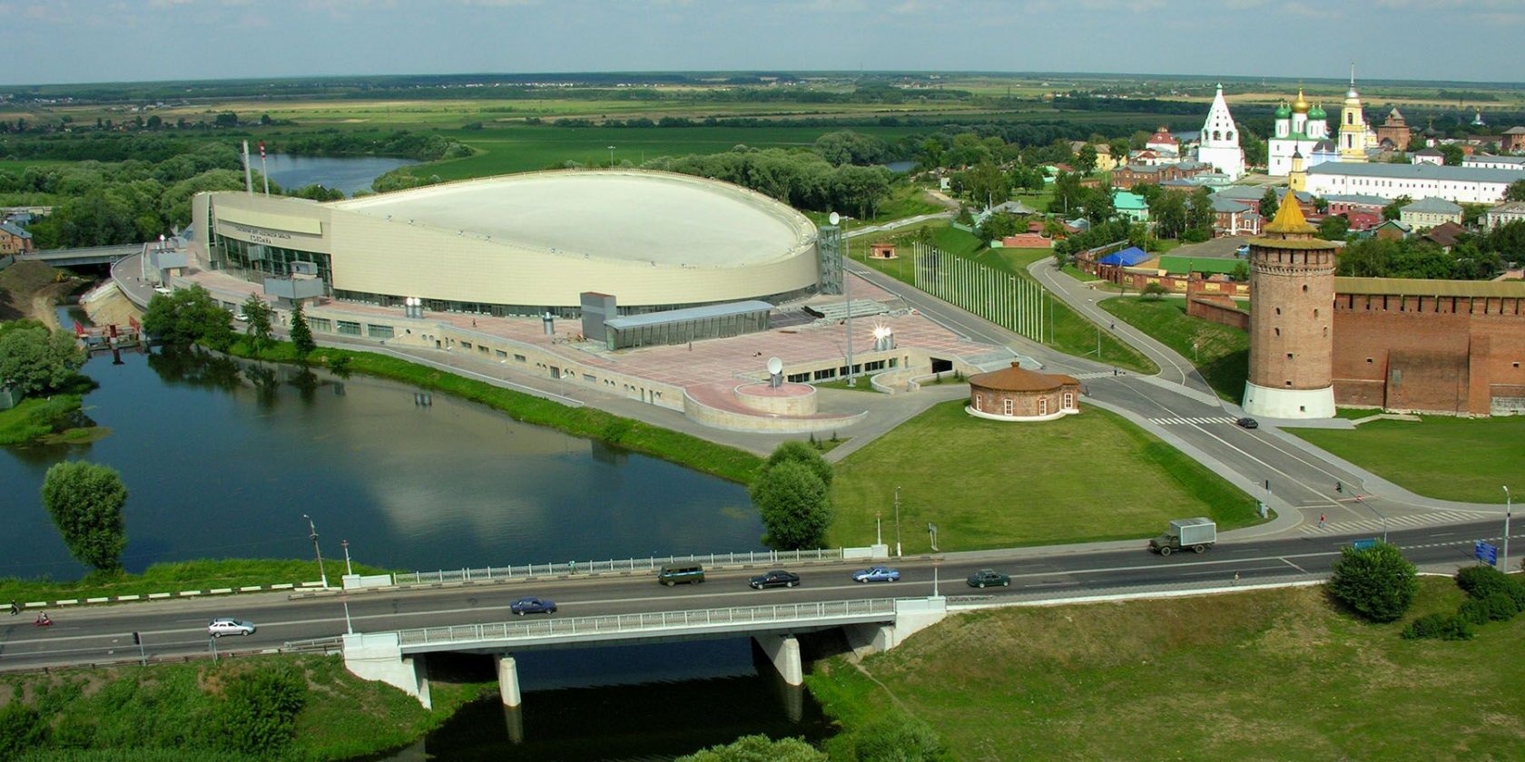 Фотография: Как Мосэлектротягстрой строил крупнейший конькобежный центр в Коломне №1 - BigPicture.ru