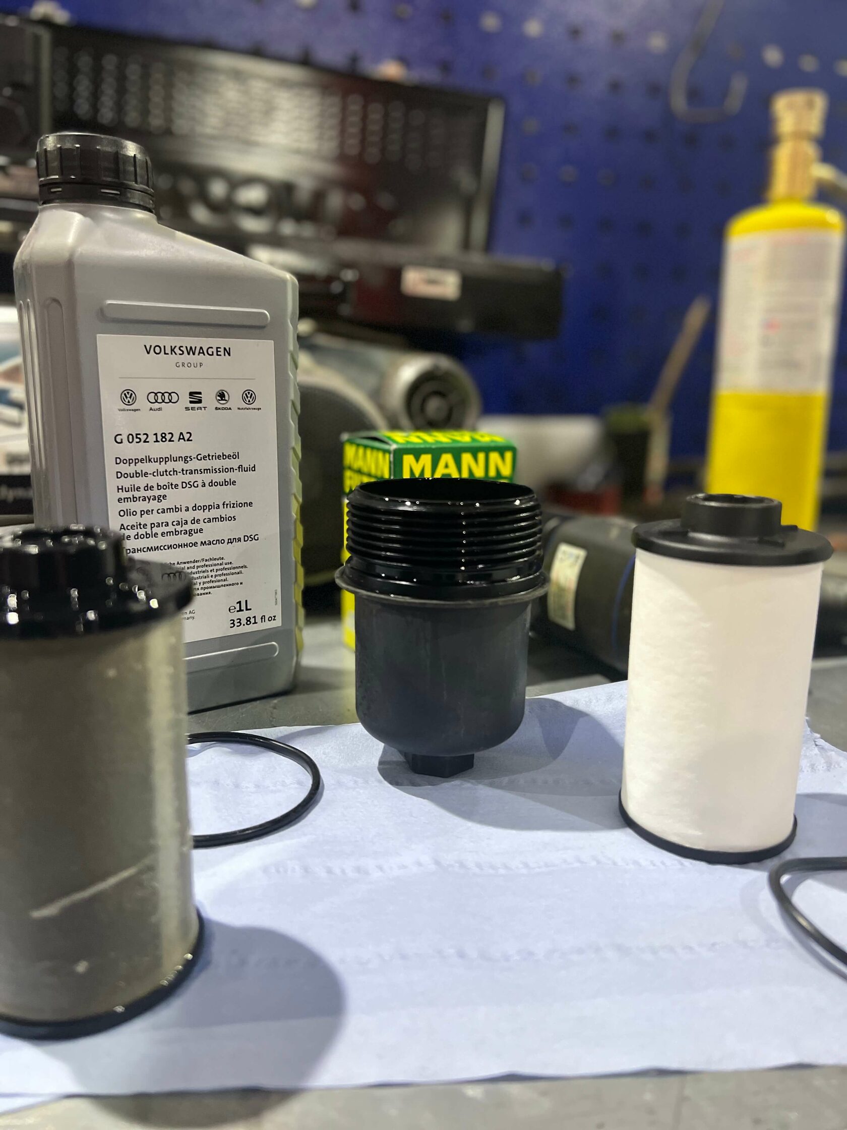 Новый фильтрующий элемент DSG Mann