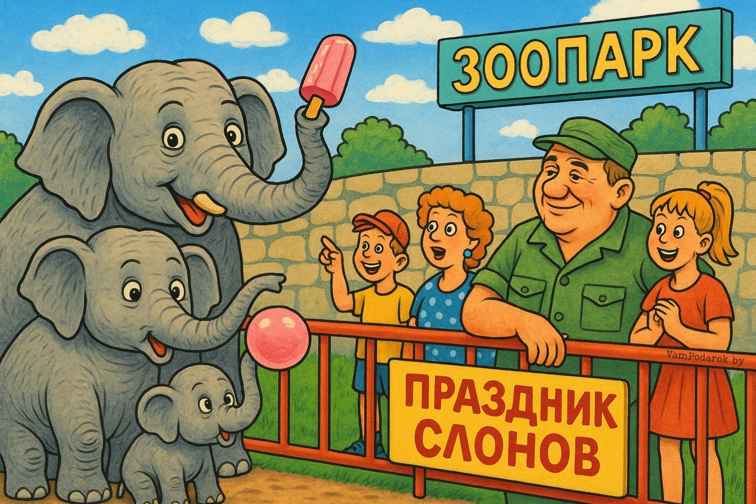 Всемирный день защиты слонов в зоопарках