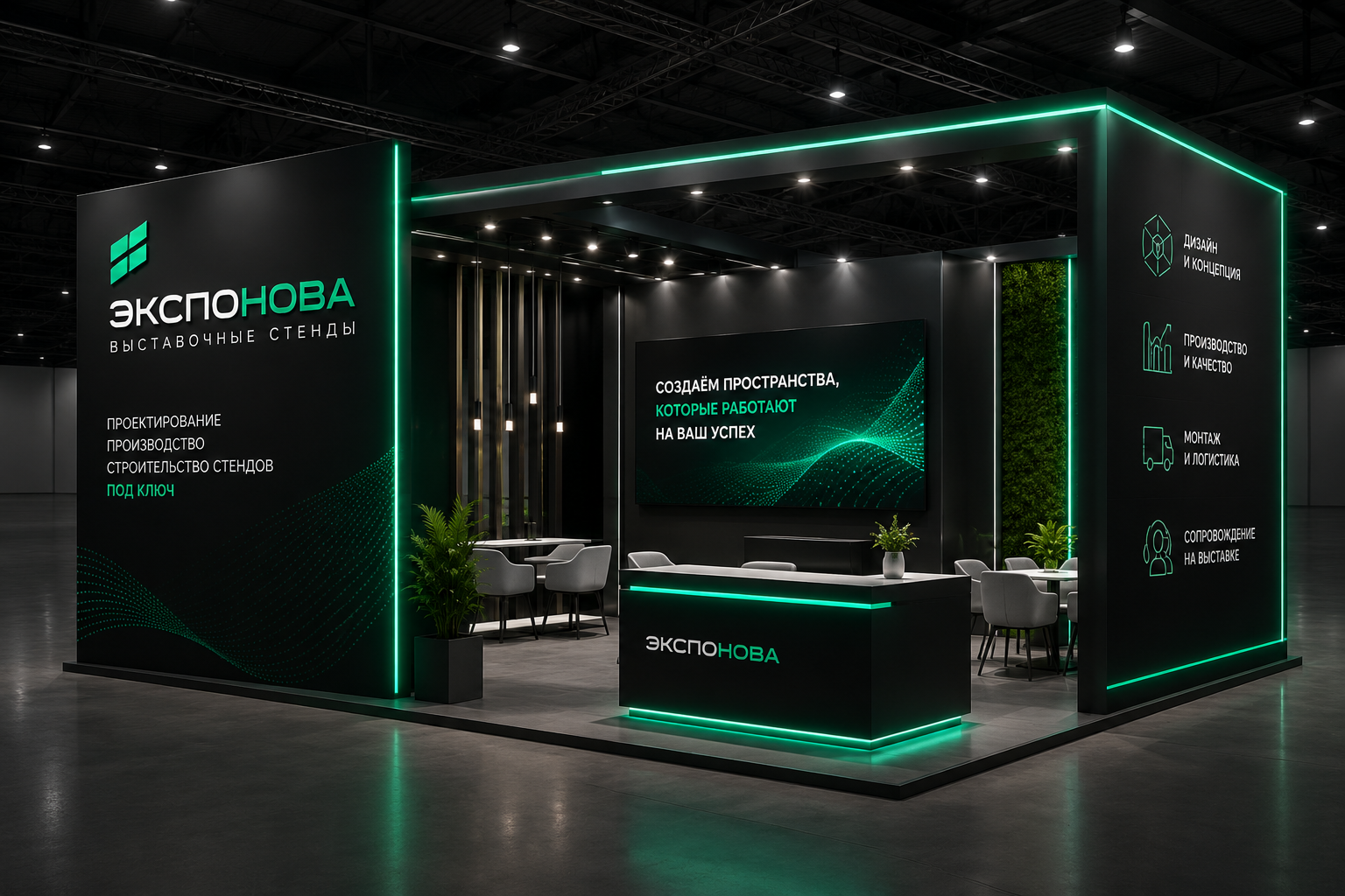 Выставочный стенд ЭкспоНова для Kazan Digital Week 2026