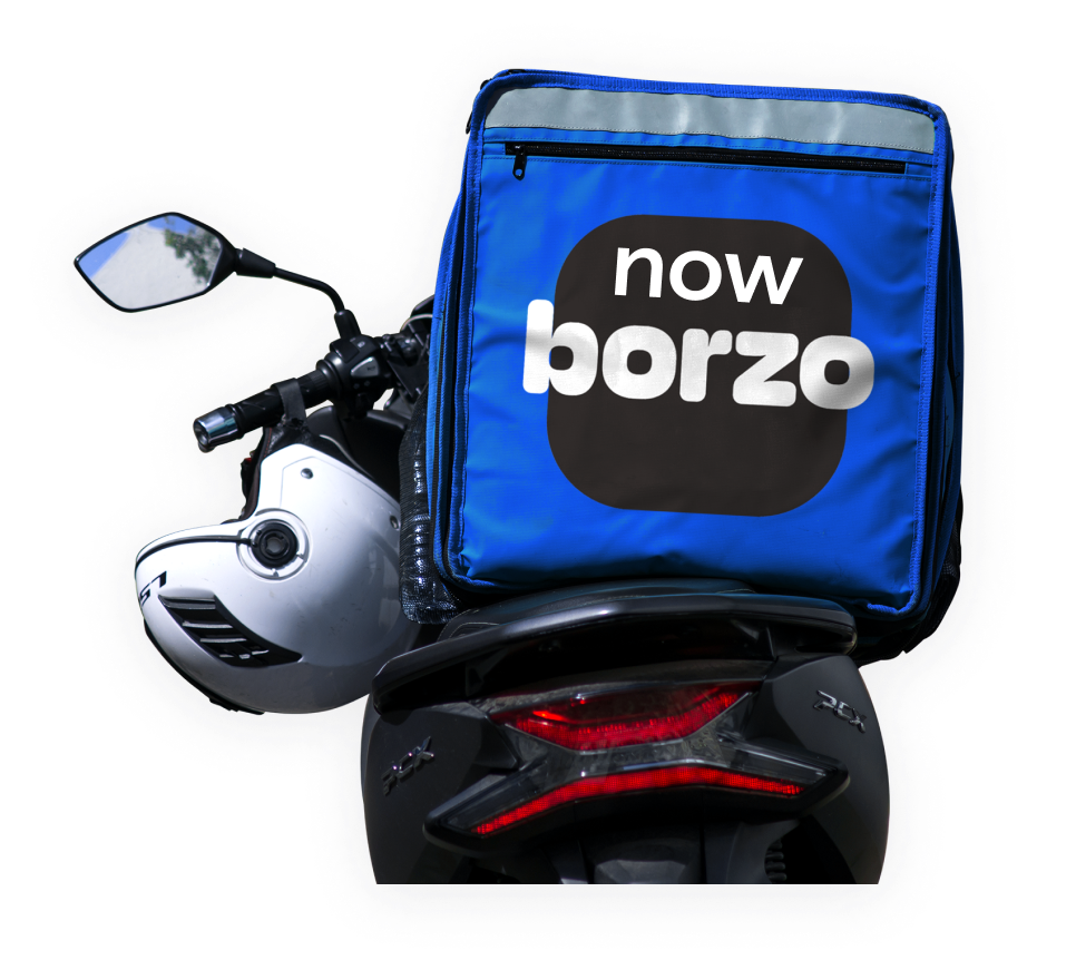 penghantaran kurier-borzo