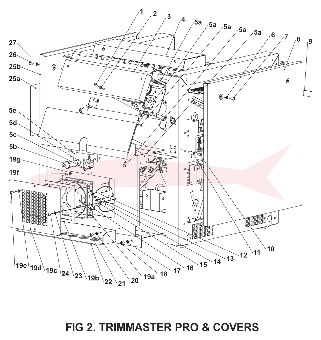 Morgana TrimMaster Pro Fig 2 TrimMaster Pro & Covers — схема деталей