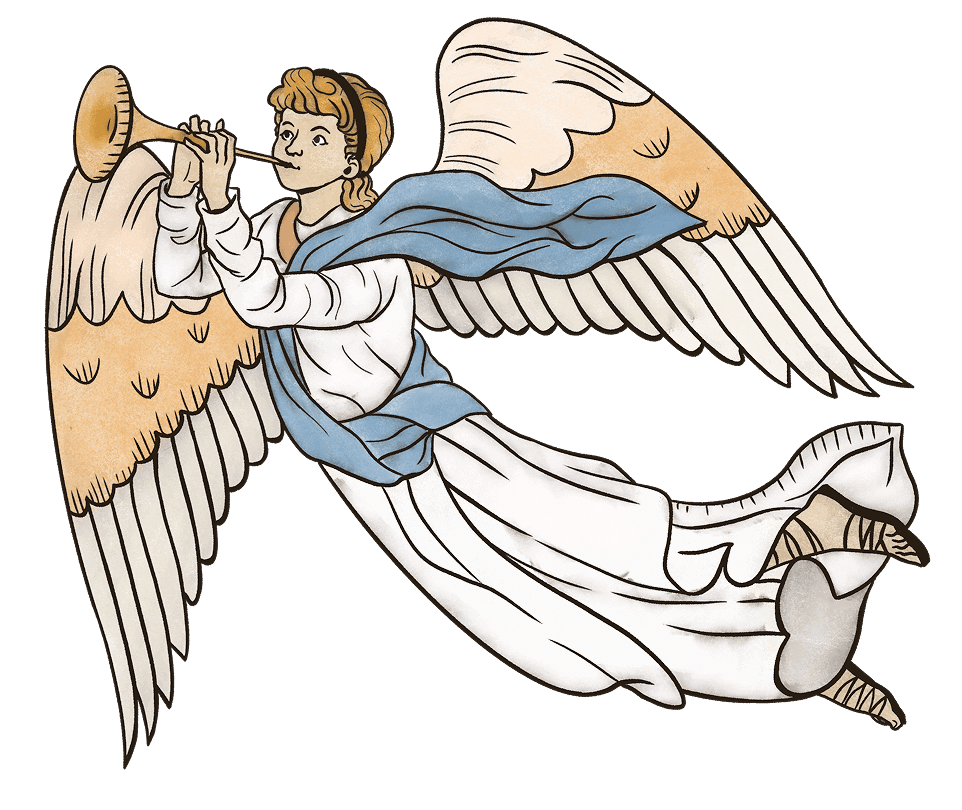 Иллюстрация ангел