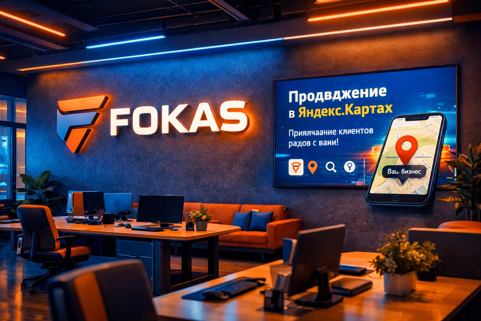 Реклама в картах Яндекс