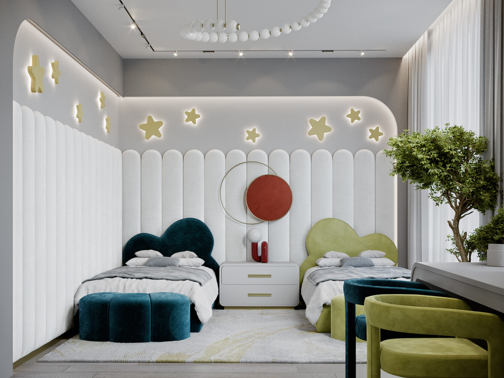 Дизайн интерьера спальни в современном стиле