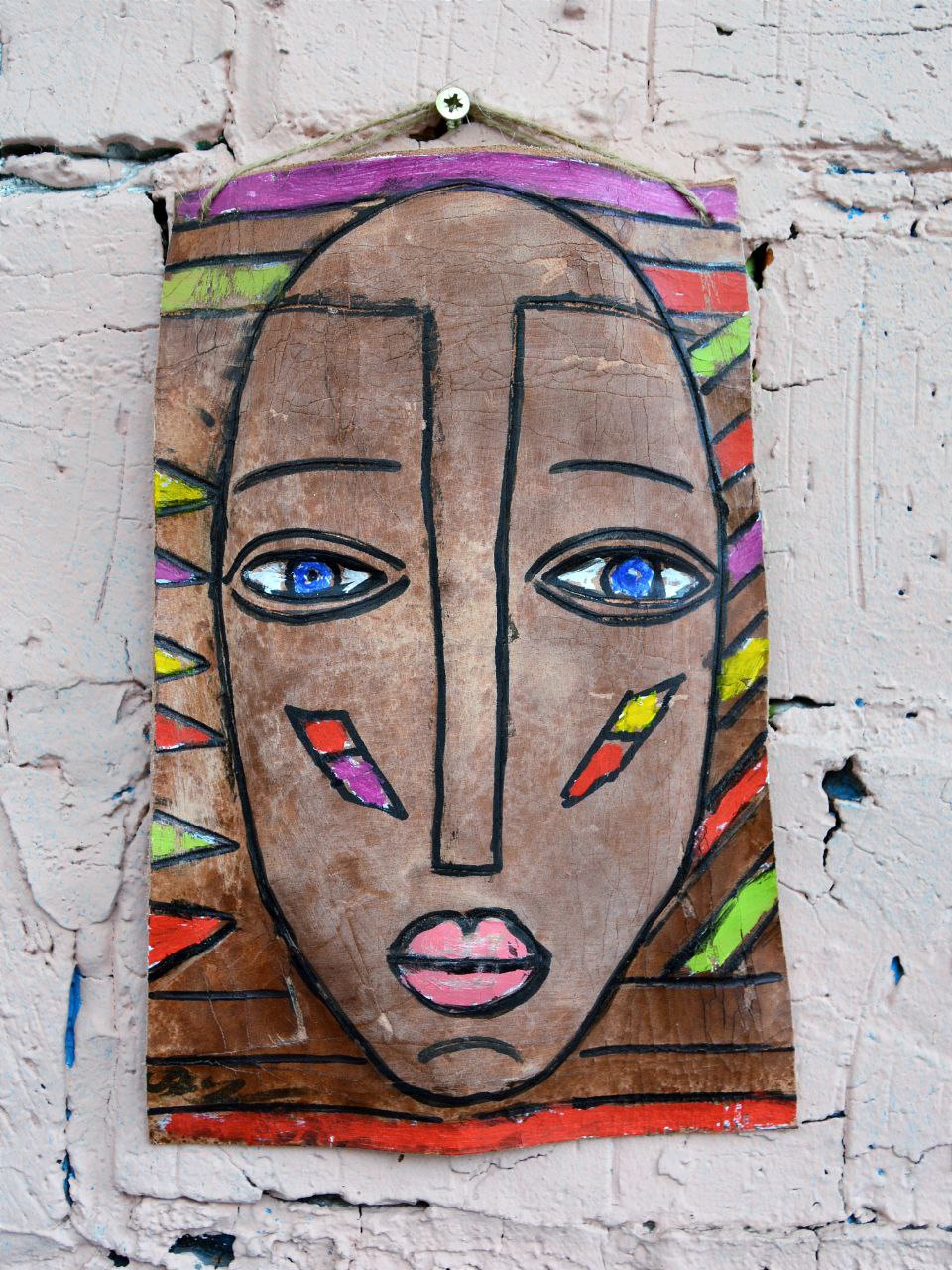 Скульптура настенная из фактурной кожи А.МузылевЪ &quot;Авангард Дзен Гранжа 6&quot;