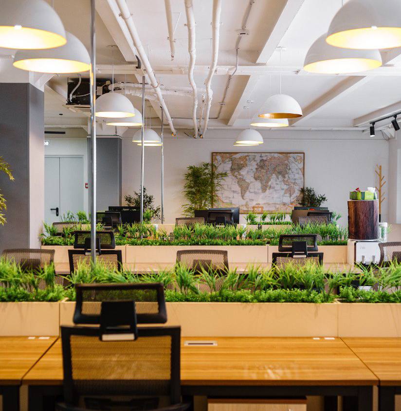 Рабочие места в зоне Openspace