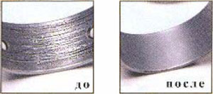 The result obtained from using Lubrifilm Metalyz 8 speaks for itself.