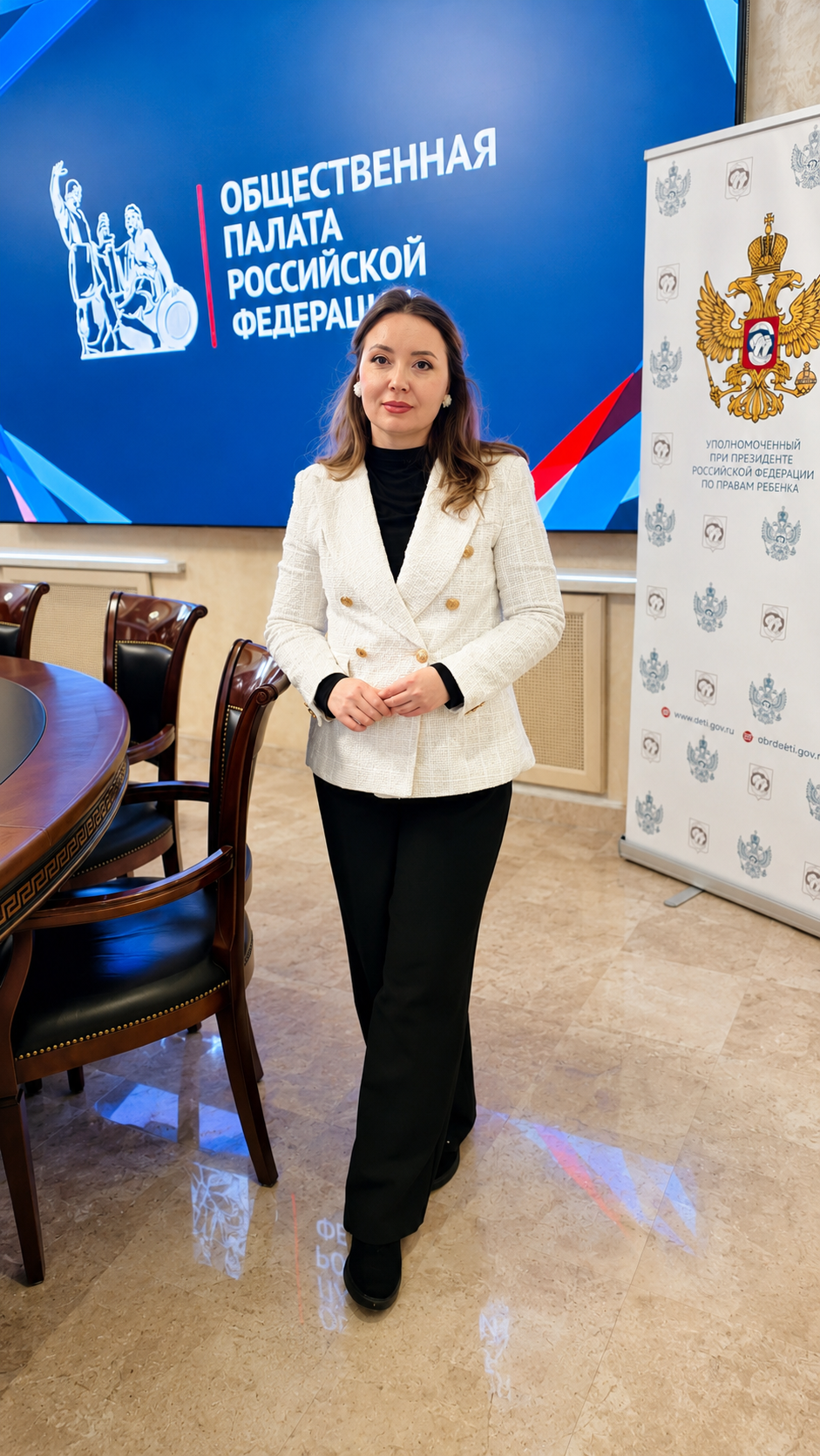 Наталья Абрамова на выступлении
