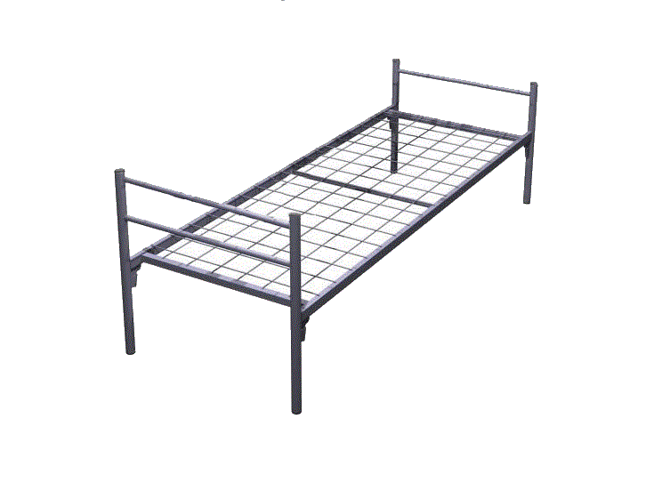 Кровать металлическая одноярусная