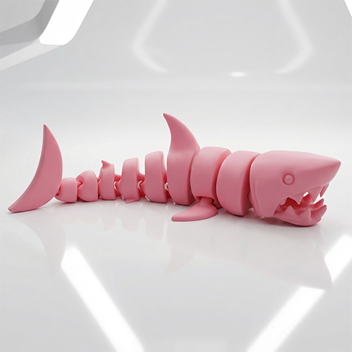 Pokretna suvenirska figurica ajkule iz Crne Gore