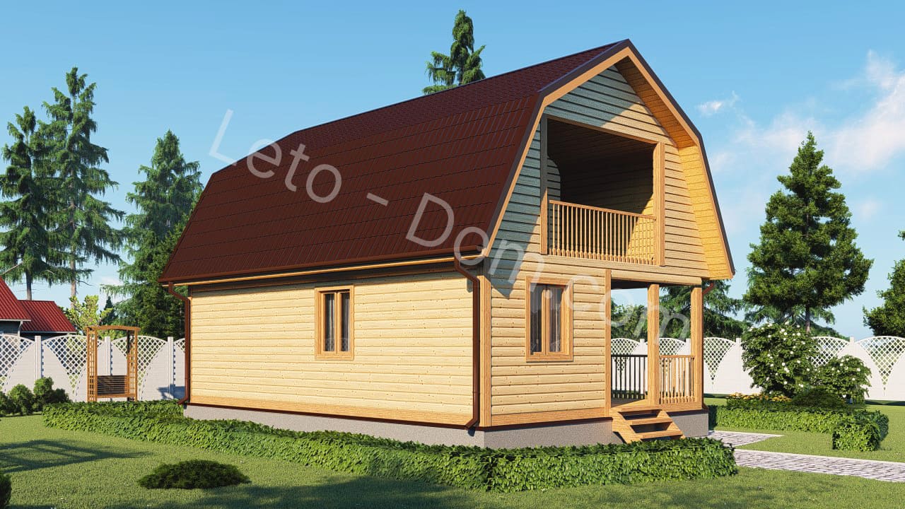 дом из бруса