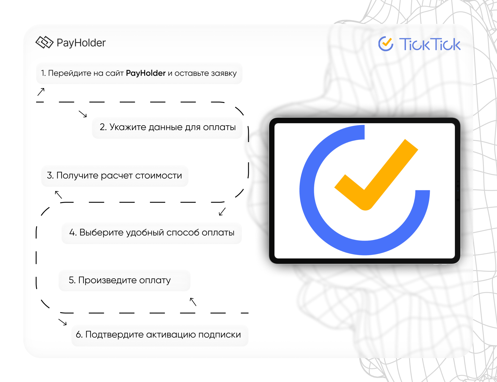 Как оплатить TickTick  в 2026 году 