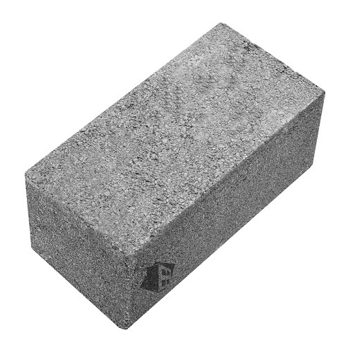 Керамзитобетонный стеновой блок полнотелый