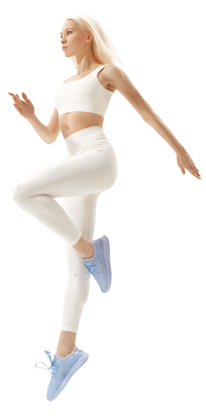 бегущая девушка