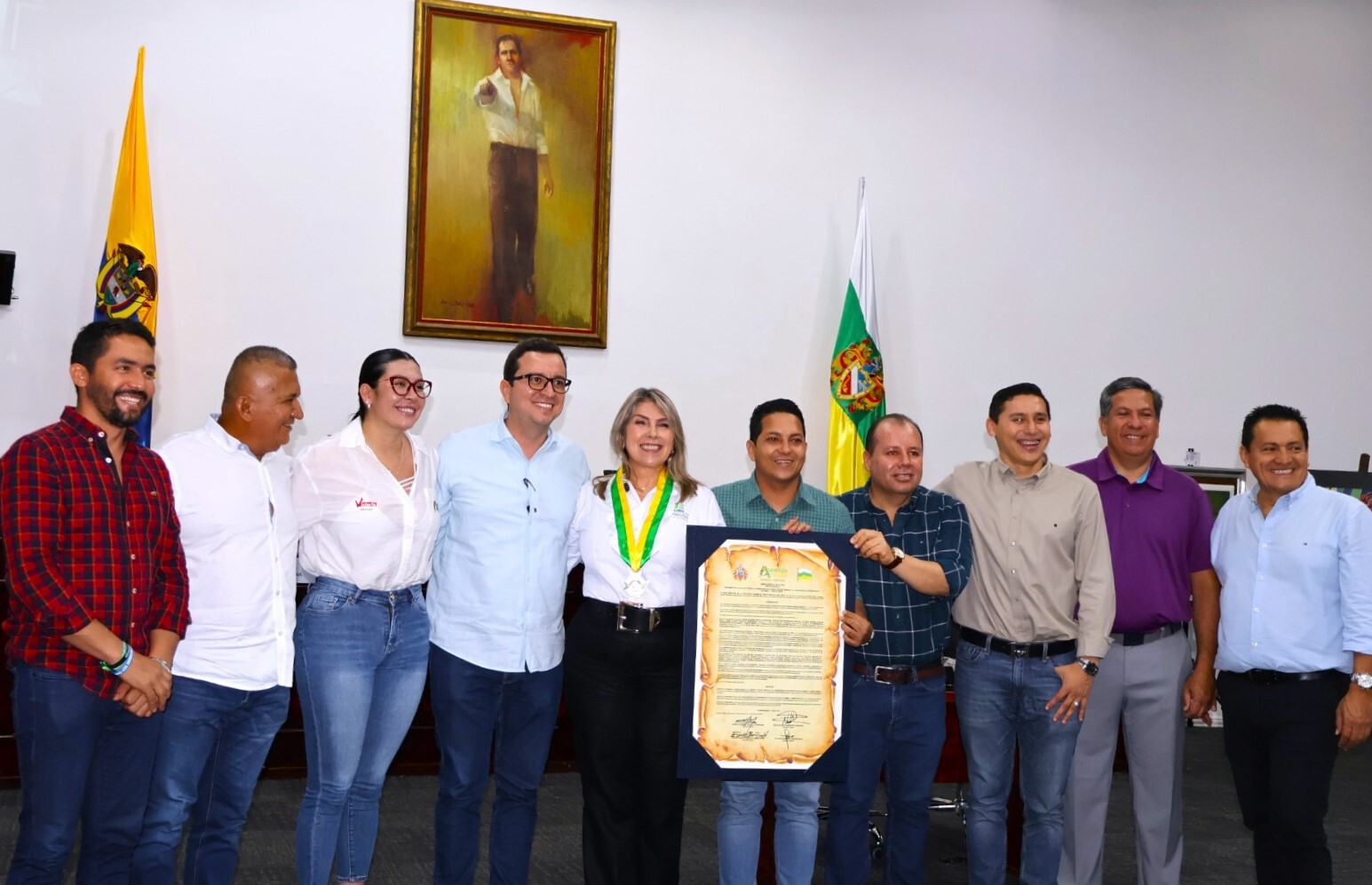 La UCC recibió la “Orden Cacique Timanco,” reconocimiento entregado por la Asamblea Departamental del Huila