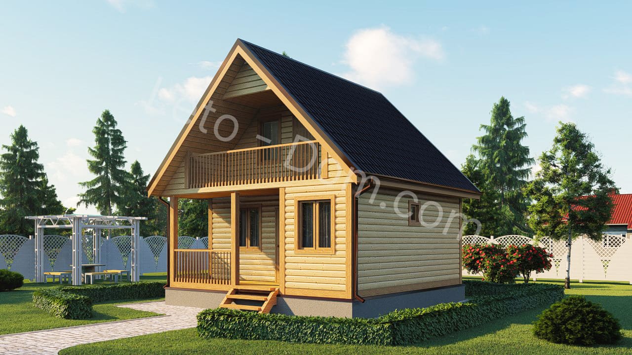 дом из бруса