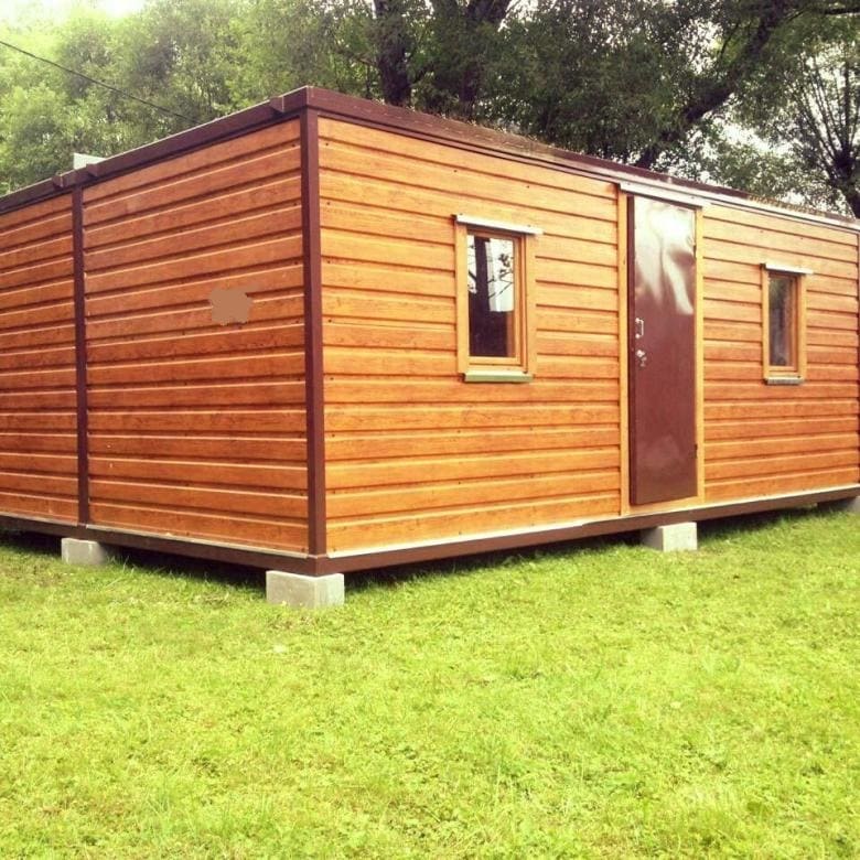 зеленый вагончик. вагончики. блок-контейнер распашонка 6х2. хозблок 6х2. пост охраны модульный 2.