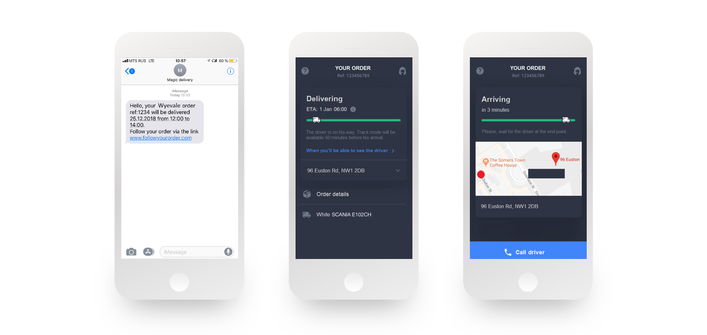 Track & Trace выкупаемость заказов 97, если клиент знает где его заказ.