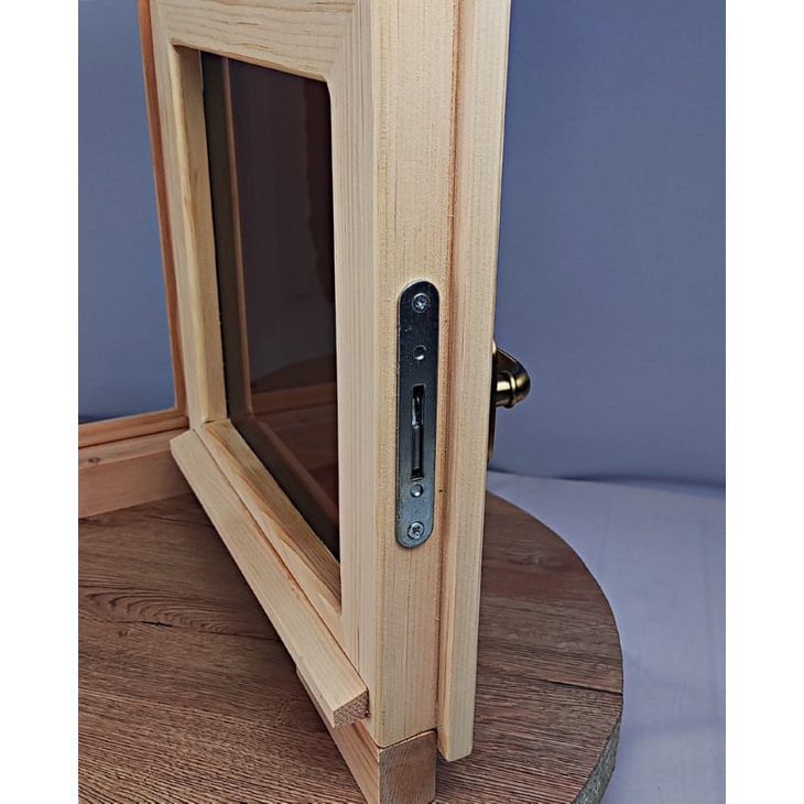 кедровое окно для бани